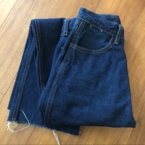 Brandy Melville High Waisted Wide Leg Jeans